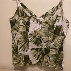 Leaf summer tank